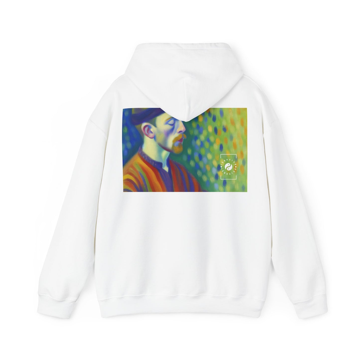 "Serene Resilience: A Frida's Solitude in hues" - Hoodie