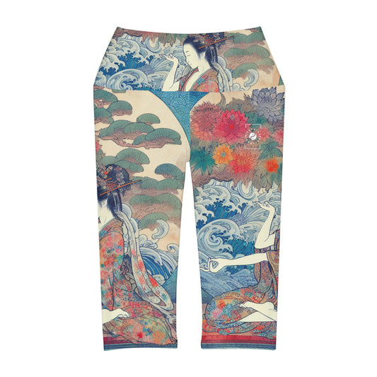 Zen No Kimochi - High Waisted Capri Leggings