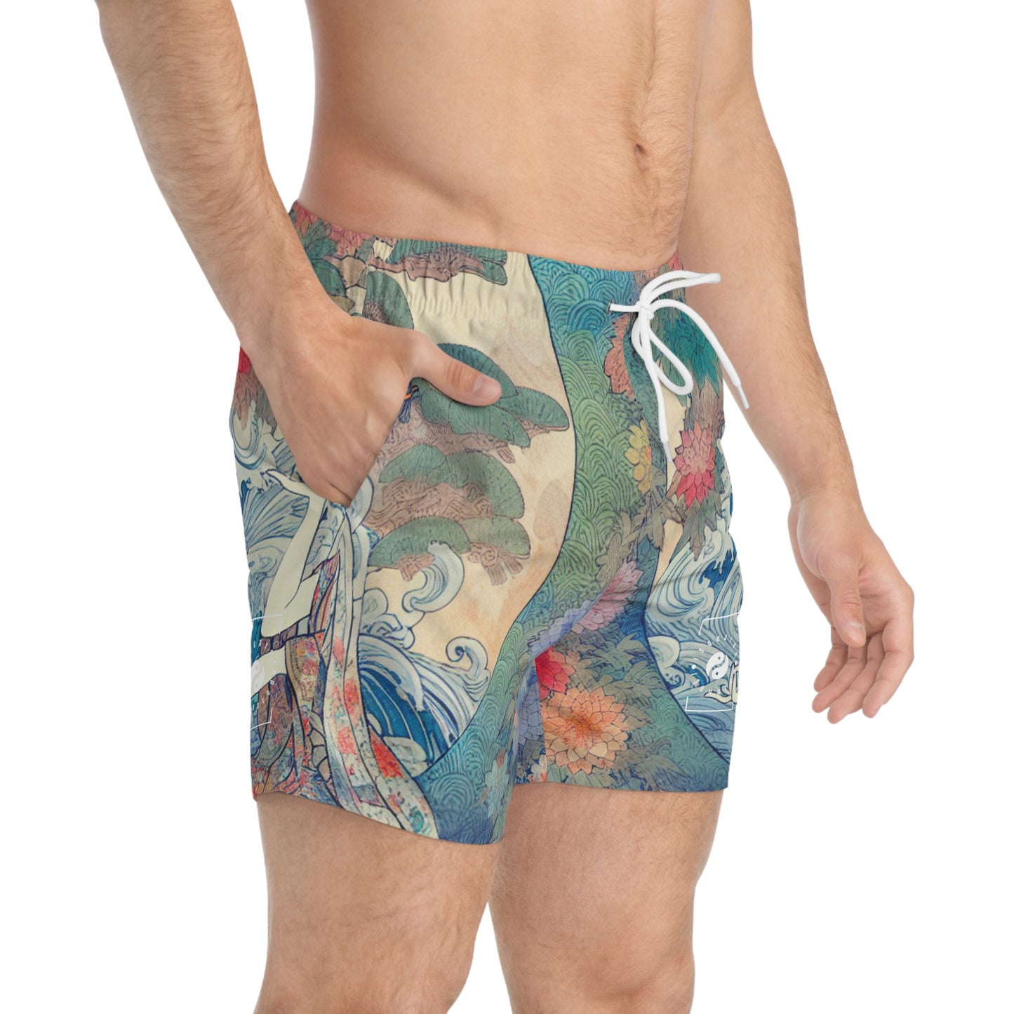 Zen No Kimochi - Swim Trunks for Men