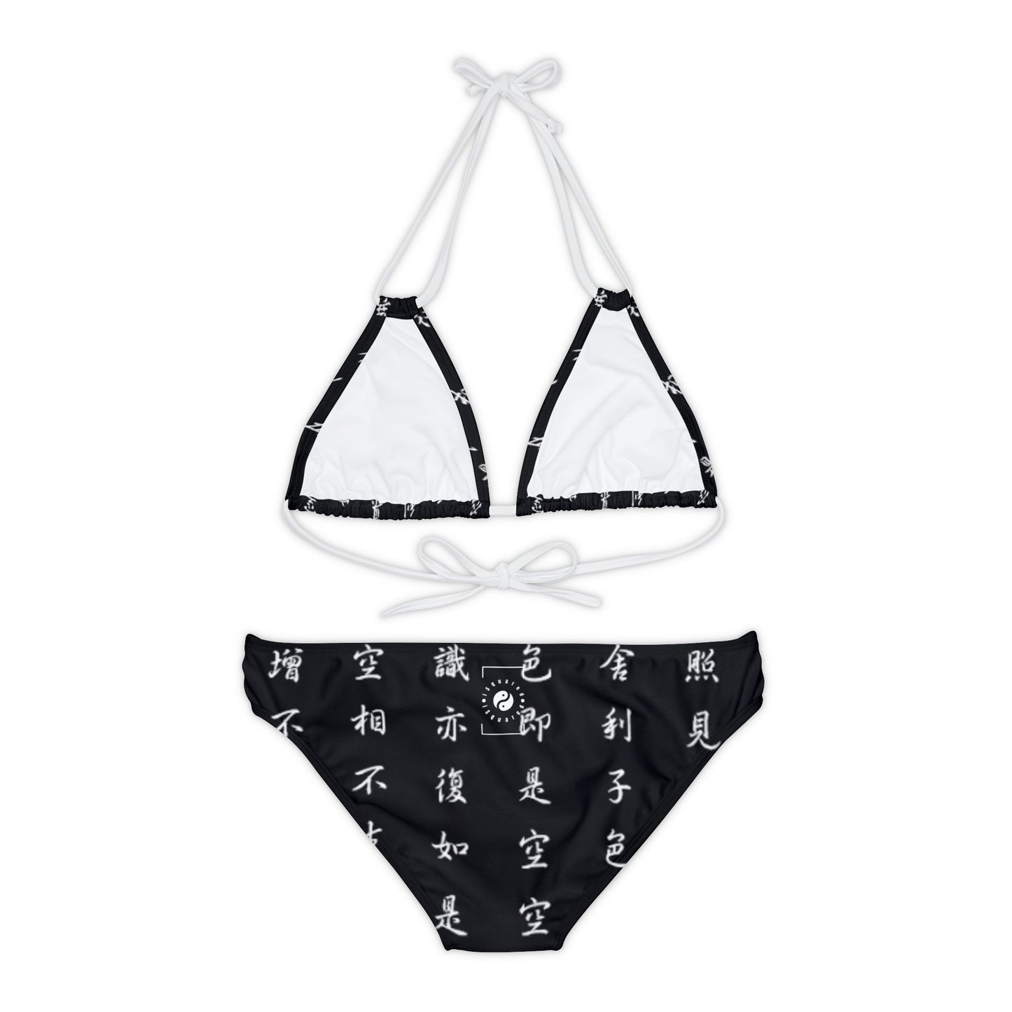 The Heart Sutra - Lace-up Bikini Set