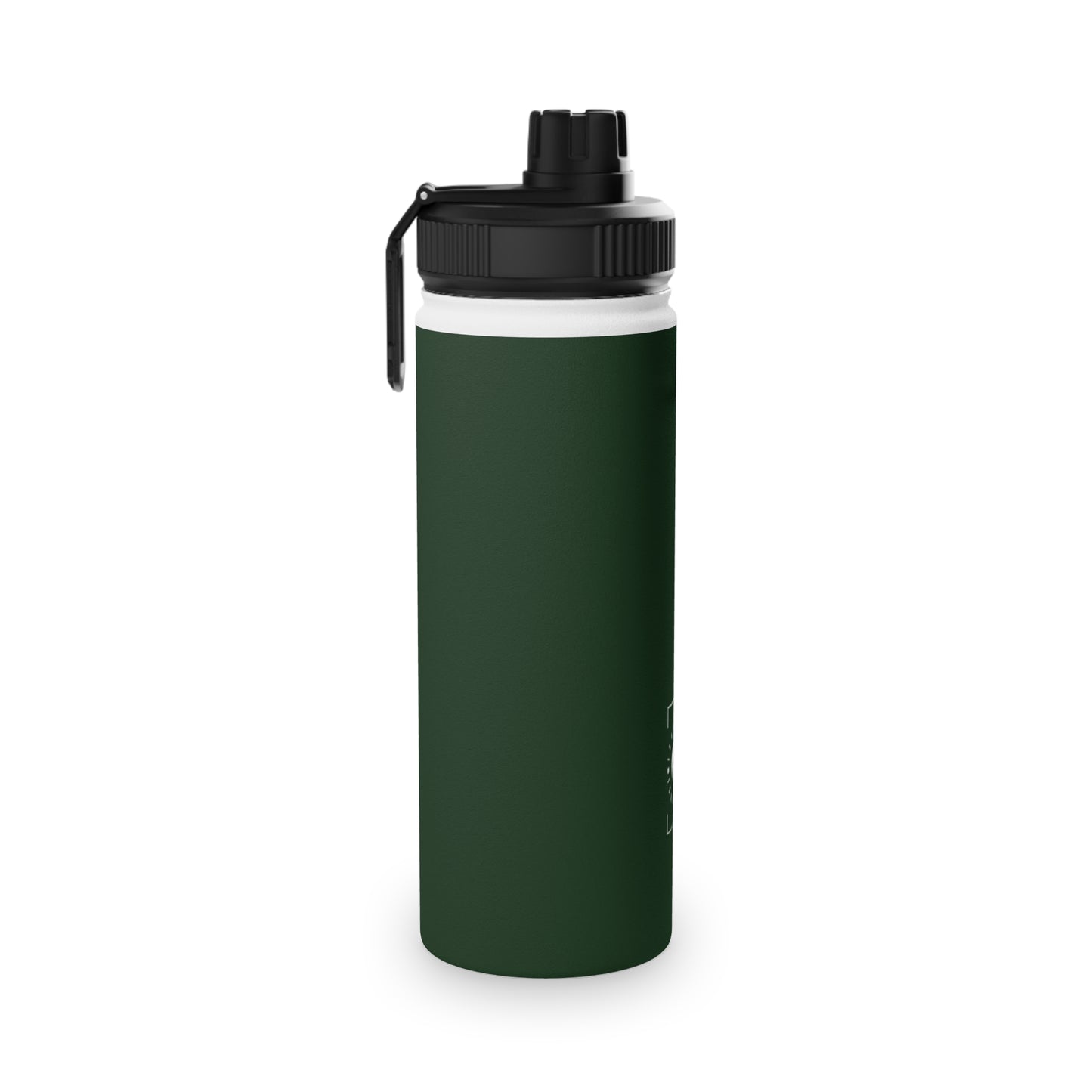 #153B1C Forest Green - Sports Water Bottle