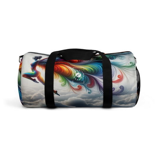 "Yogini's Rainbow Flight" - Duffle Bag