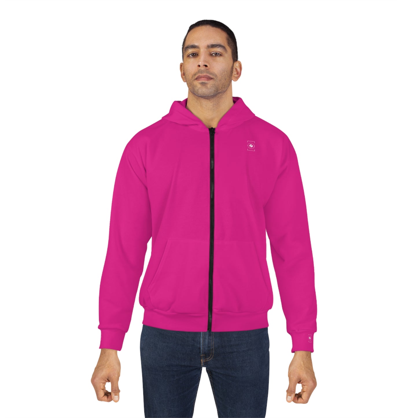 E0218A Pink - Zip Hoodie