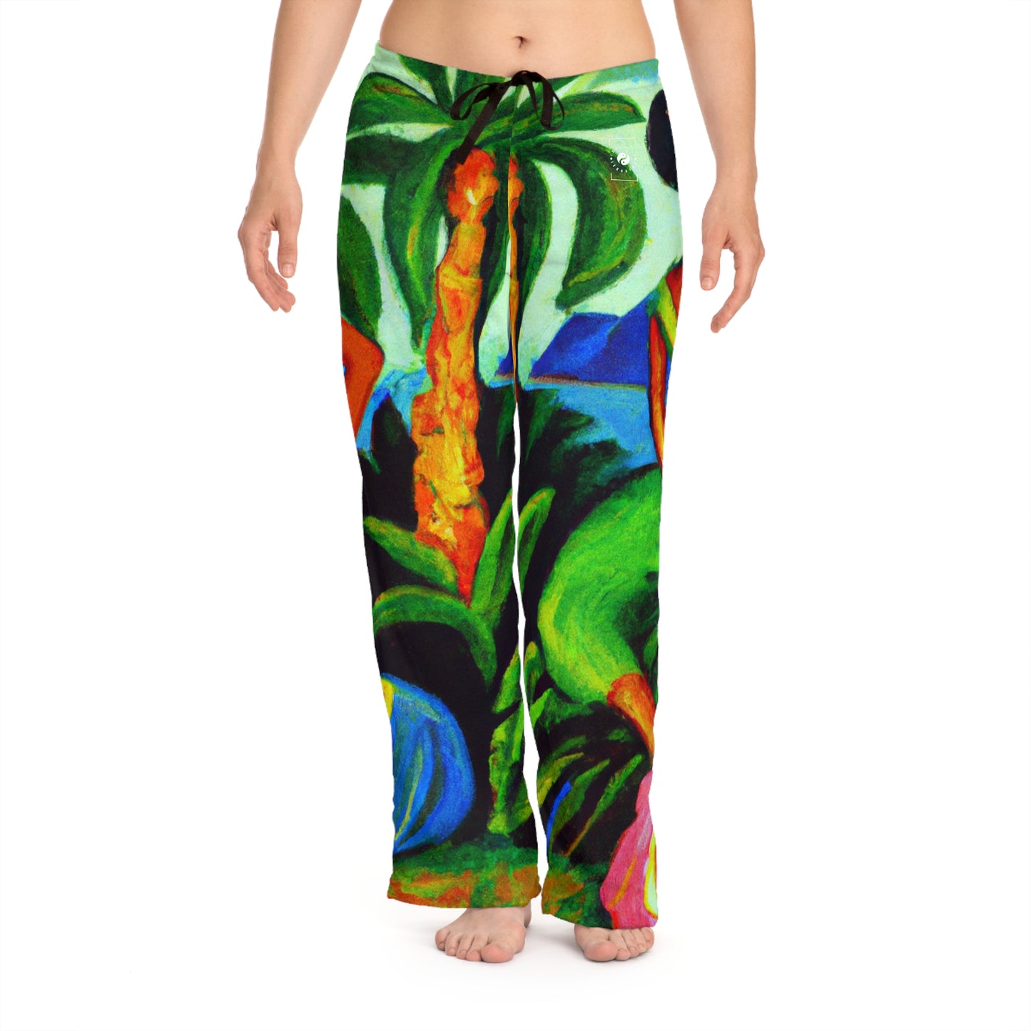 "Tropical Sutra Vivarium" - Women lounge pants