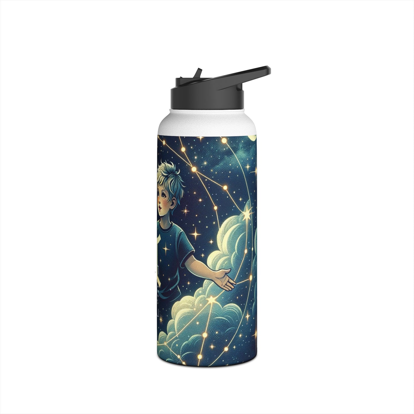 "Celestial Twinfinity" - Water Bottle
