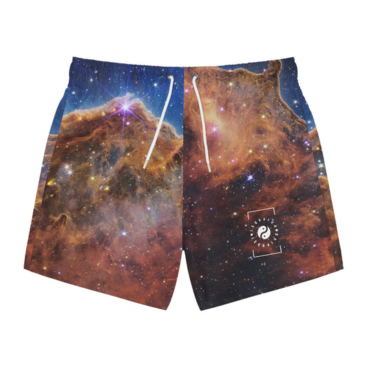 “Cosmic Cliffs” in the Carina Nebula (NIRCam Image) - JWST Collection - Swim Trunks for Men