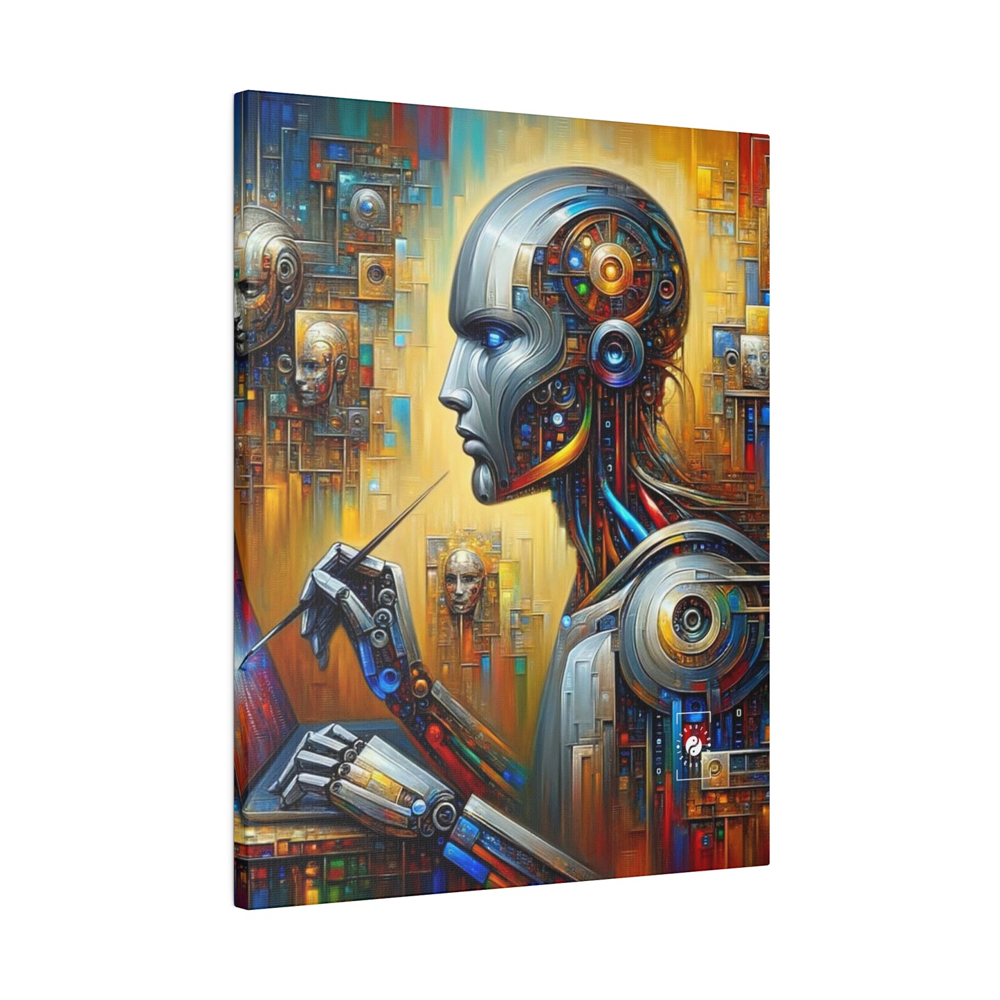 TechnoGenesis - Art Print Canvas