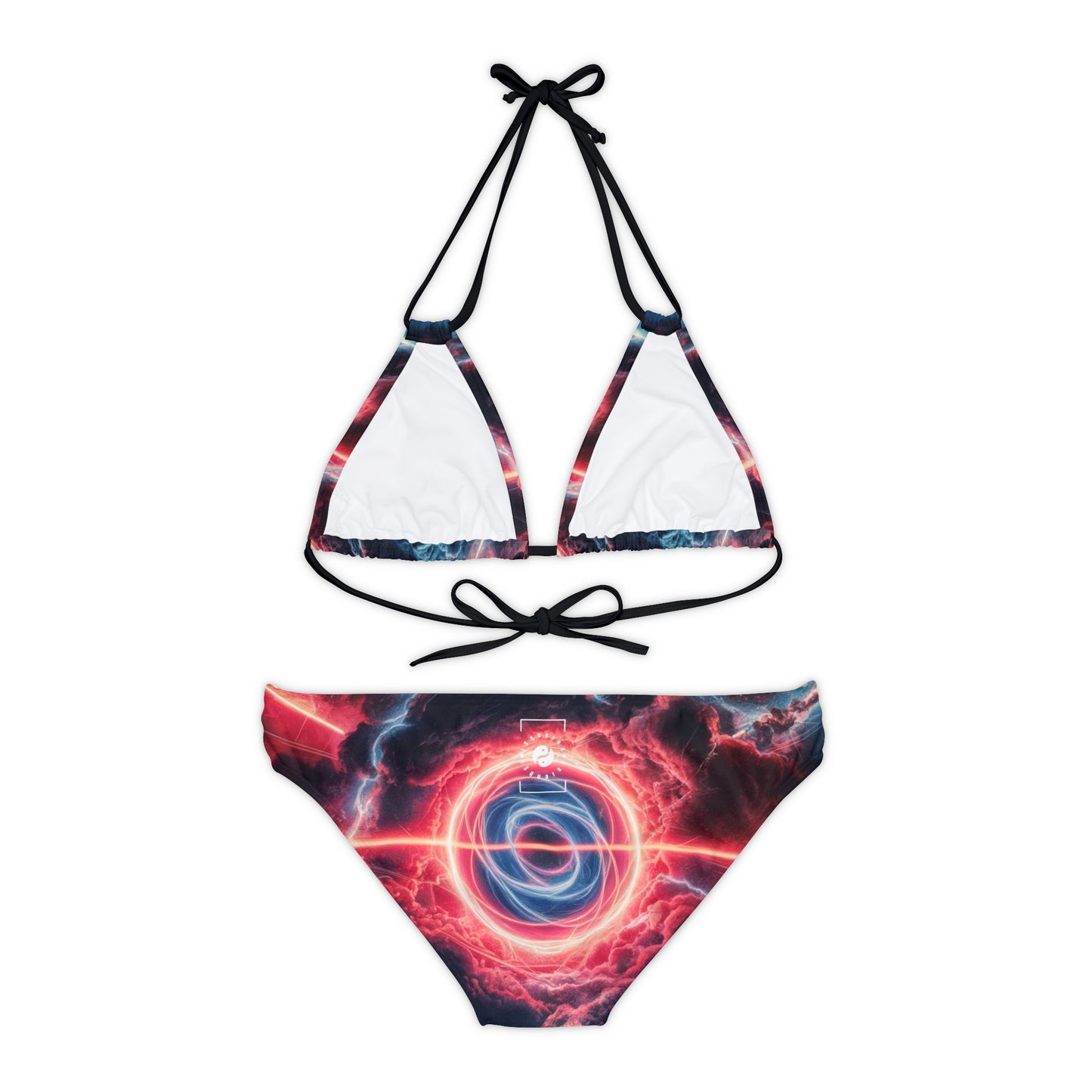 Cosmic Fusion - Lace-up Bikini Set