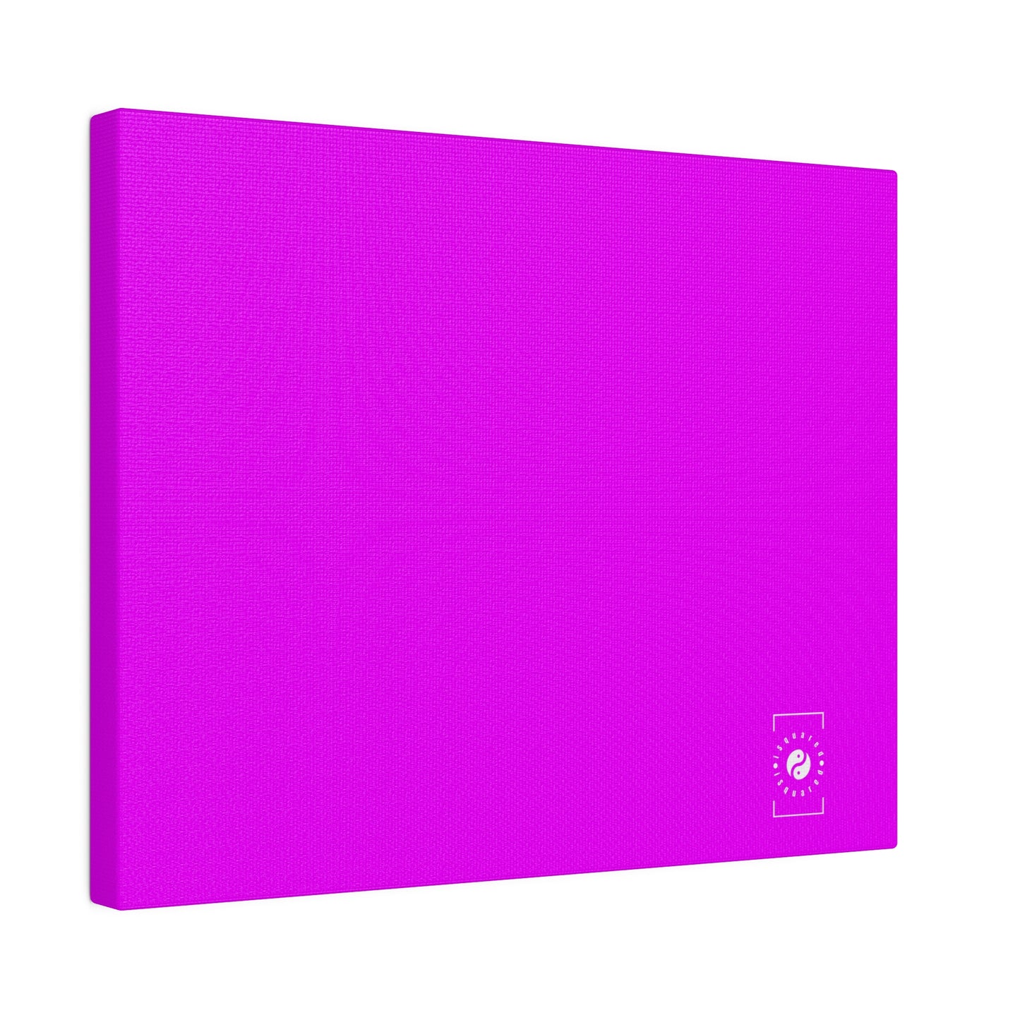 #f000ff Neon Purple - Art Print Canvas