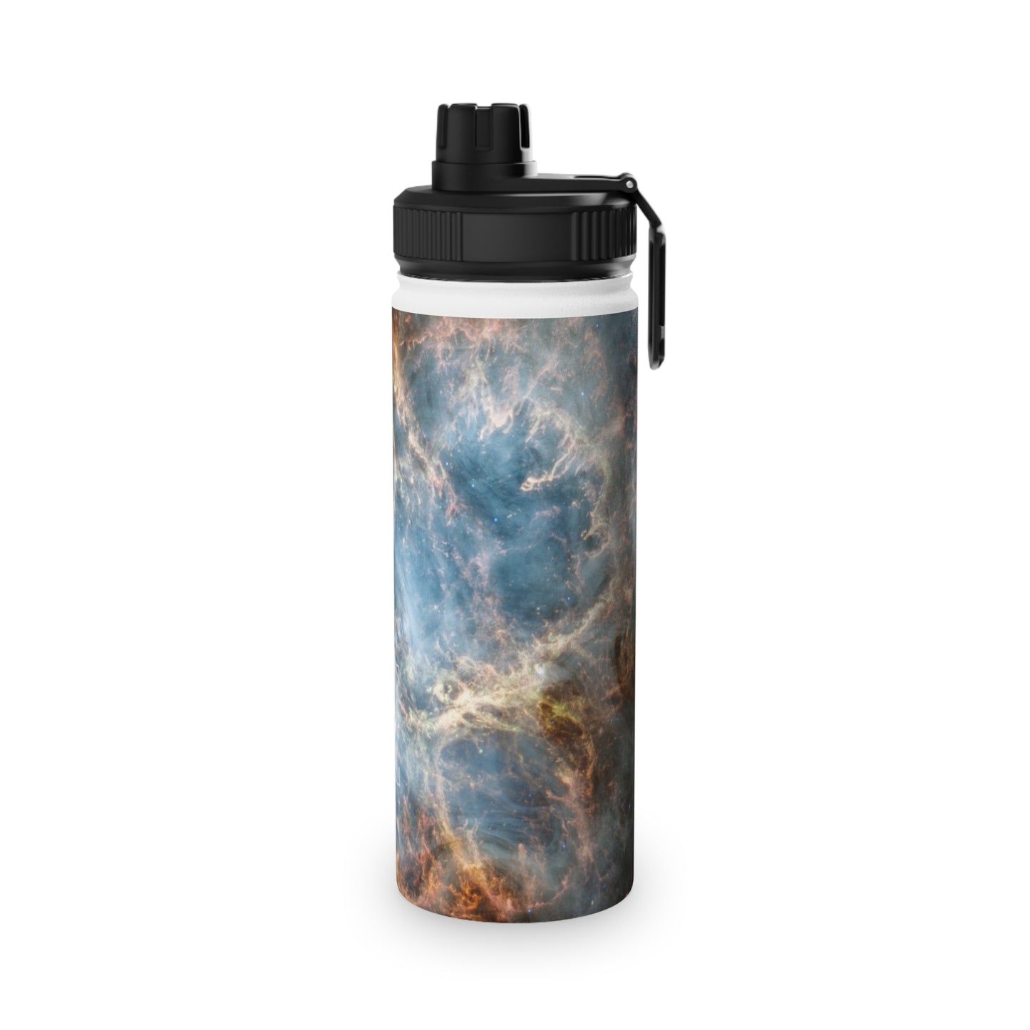 Crab Nebula (NIRCam and MIRI Image) - Sports Water Bottle