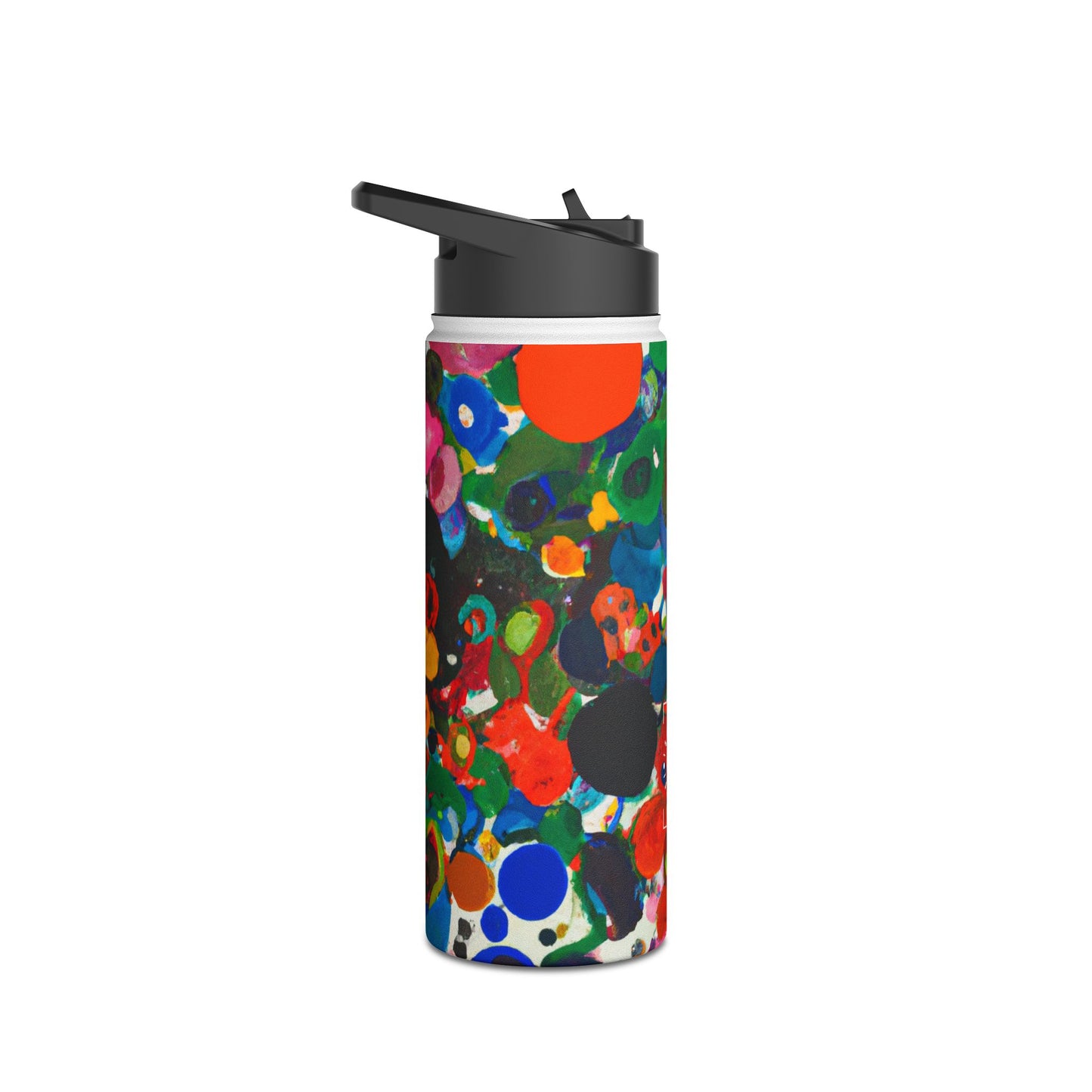 Ink drops meditation - Water Bottle