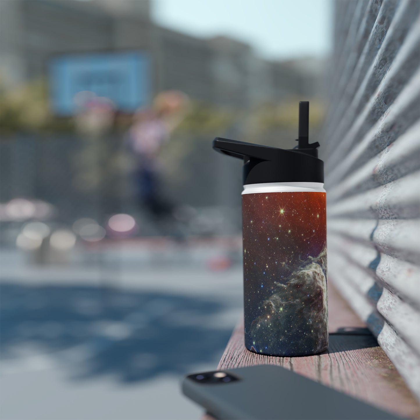 Pillars of Creation (NIRCam and MIRI Composite Image) - JWST Collection - Water Bottle