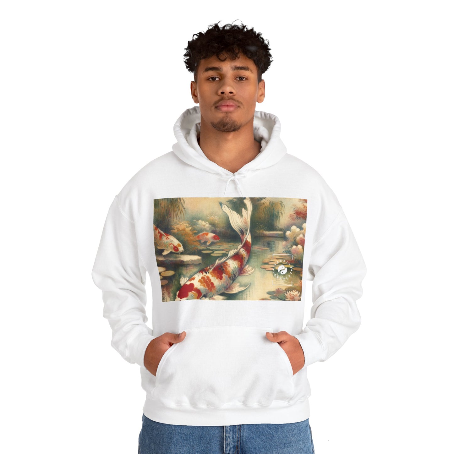 Koi Lily Pond - Hoodie