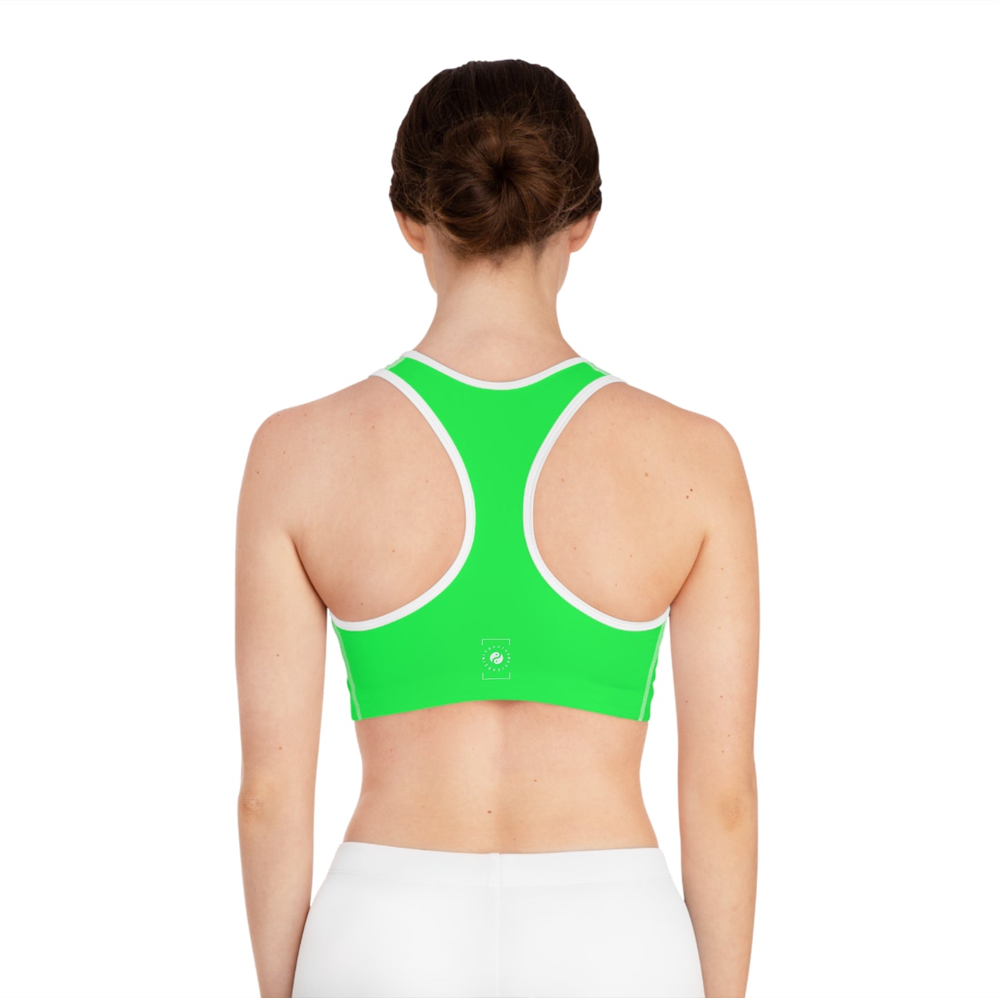 #0FFF50 Neon Green - High Performance Sports Bra