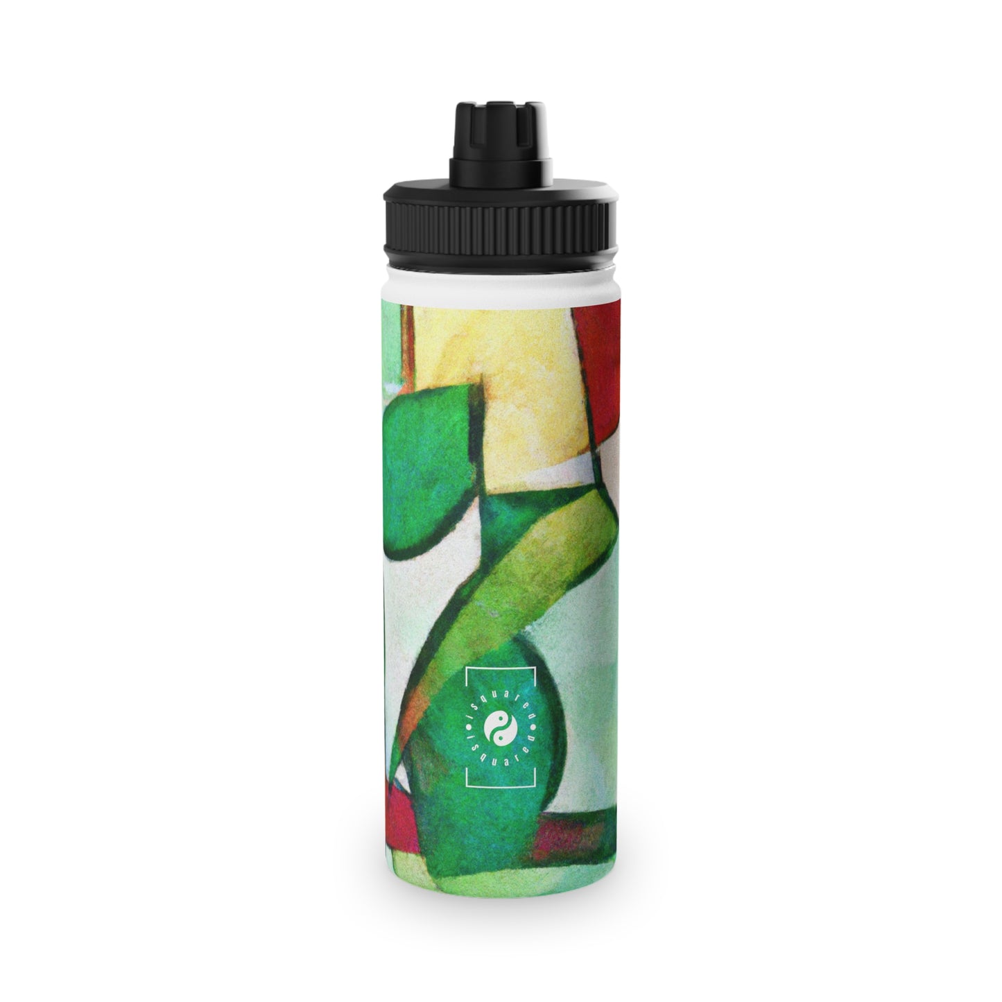 "Chromatic Arcadia" - Sports Water Bottle