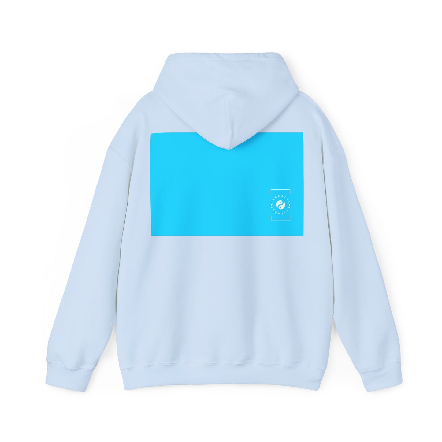 #04D9FF  Neon Blue - Hoodie