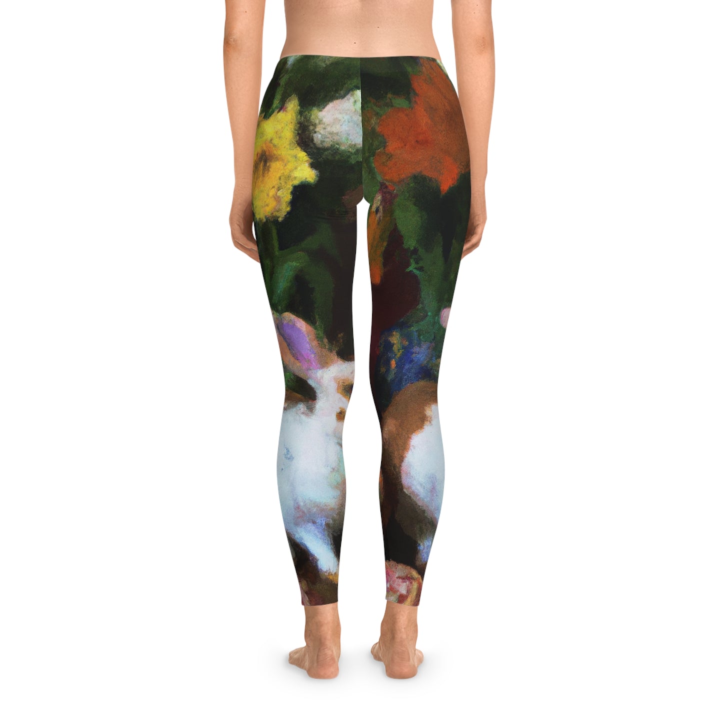 "Velveteen Aureate Easter Reverie" - Unisex Tights