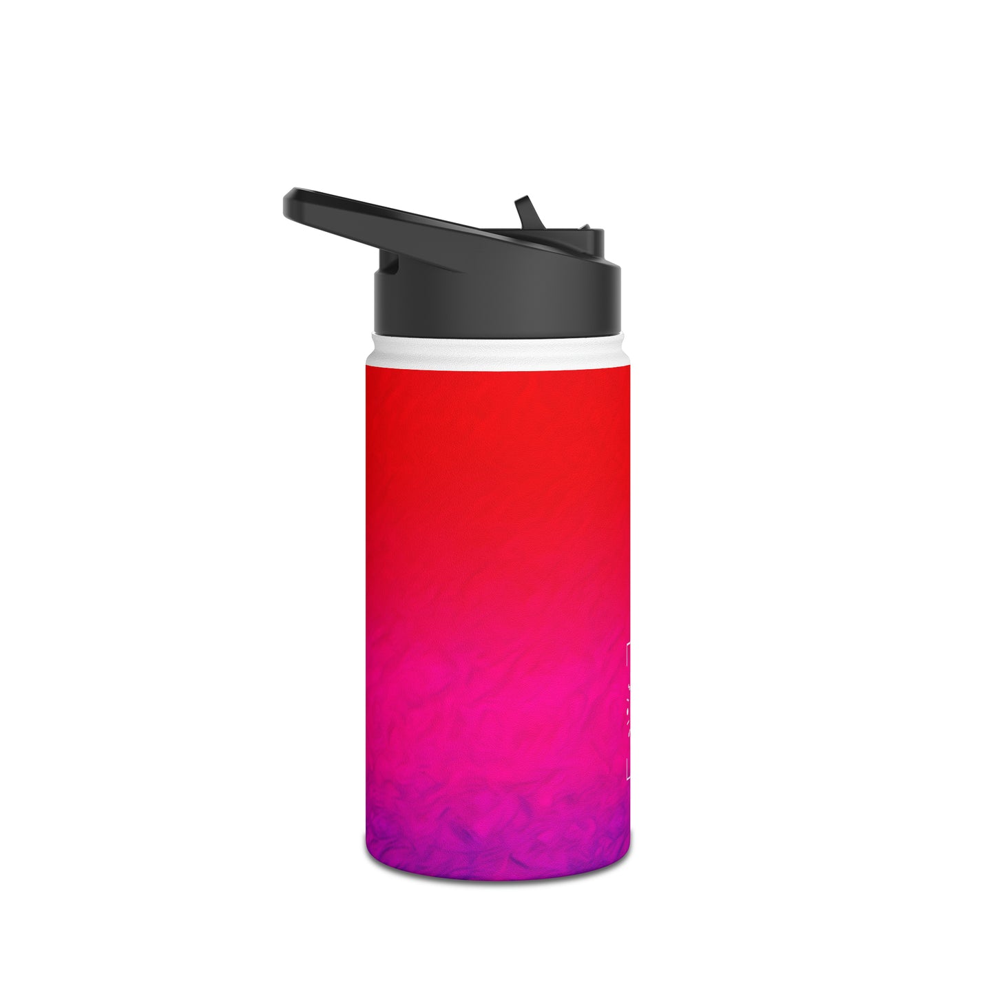 "Technicolour Ascent: The Digital Highline" - Water Bottle