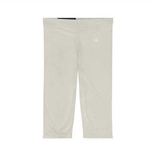 #E9E7DA Ivory - Capri Shorts