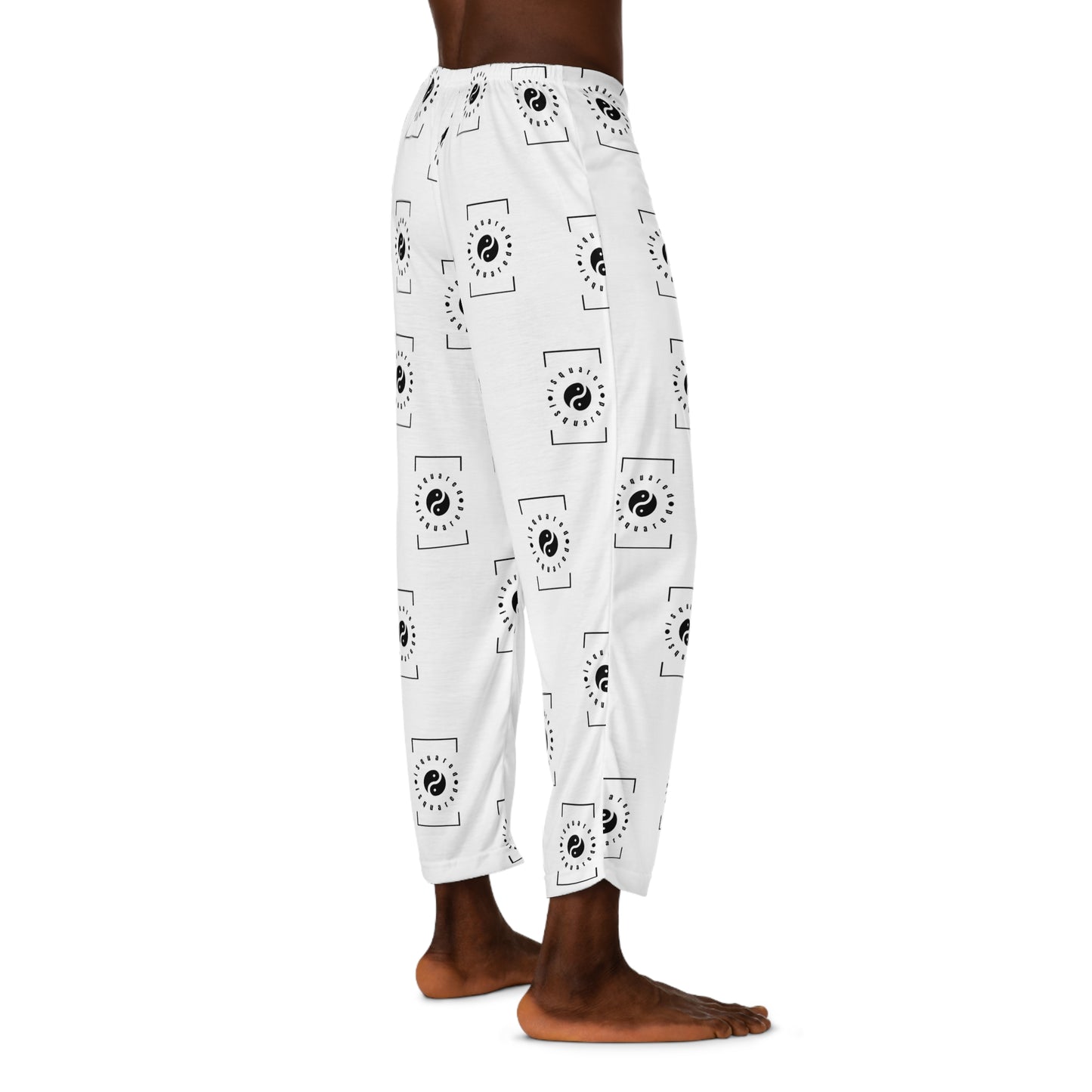 white iSquared Yoga - men's Lounge Pants