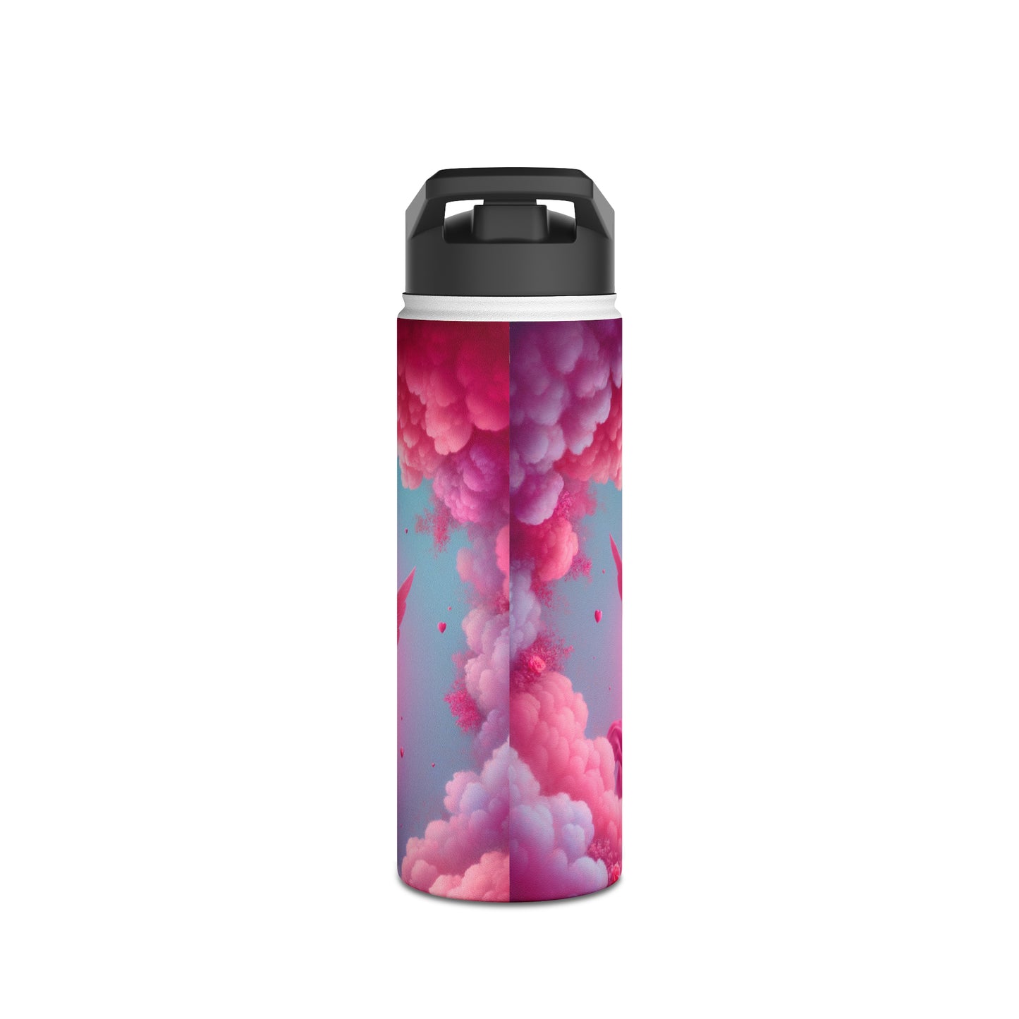 "Bold Blush: A Cupid's Love Affair" - Water Bottle