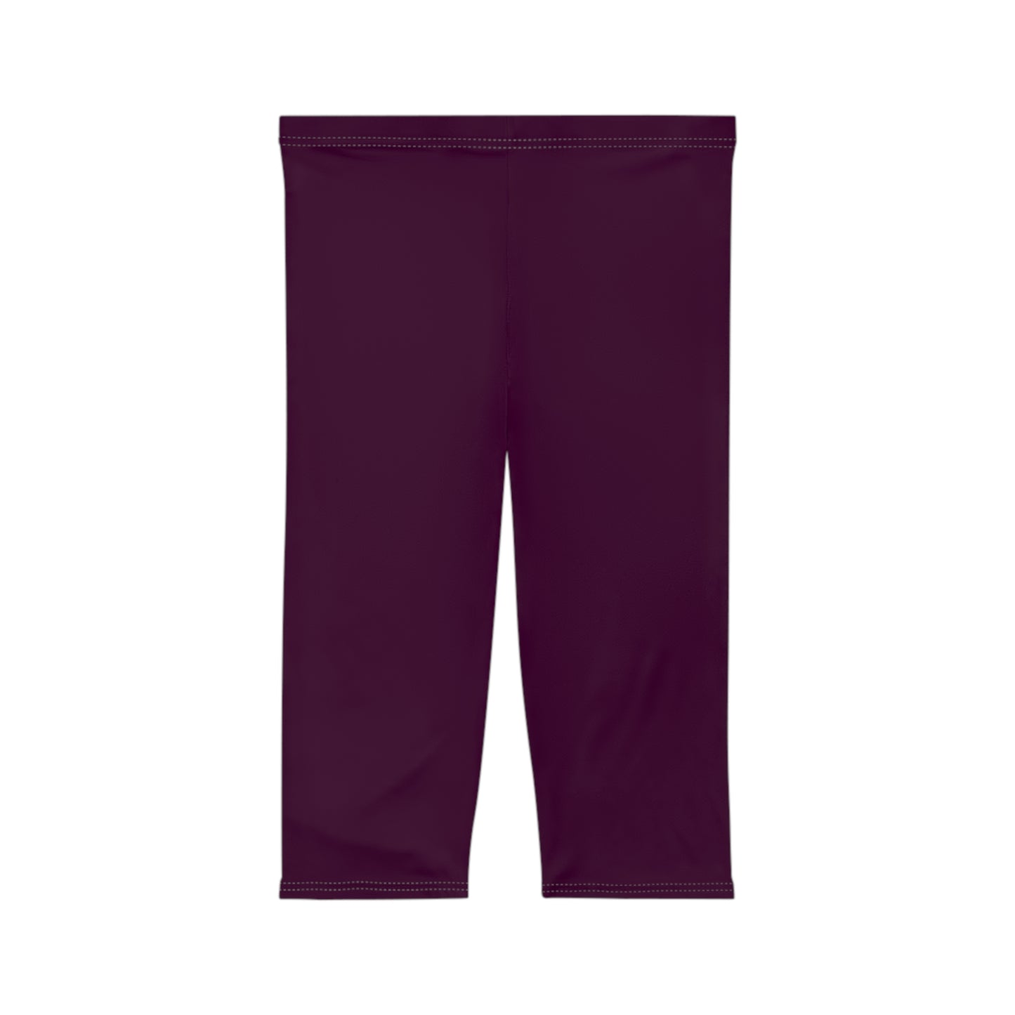 Deep Burgundy - Capri Shorts