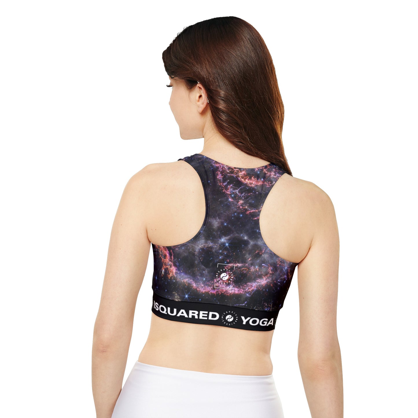 Cassiopeia A (NIRCam Image) - JWST Collection - Lined & Padded Sports Bra