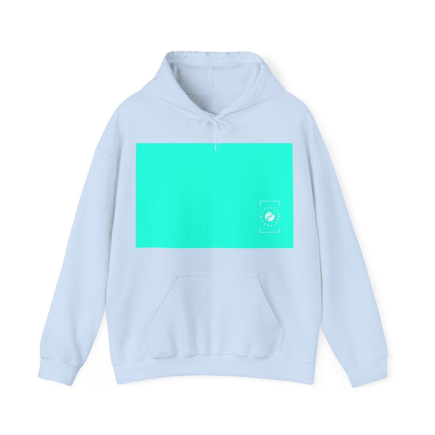 Neon Teal #11ffe3 - Hoodie