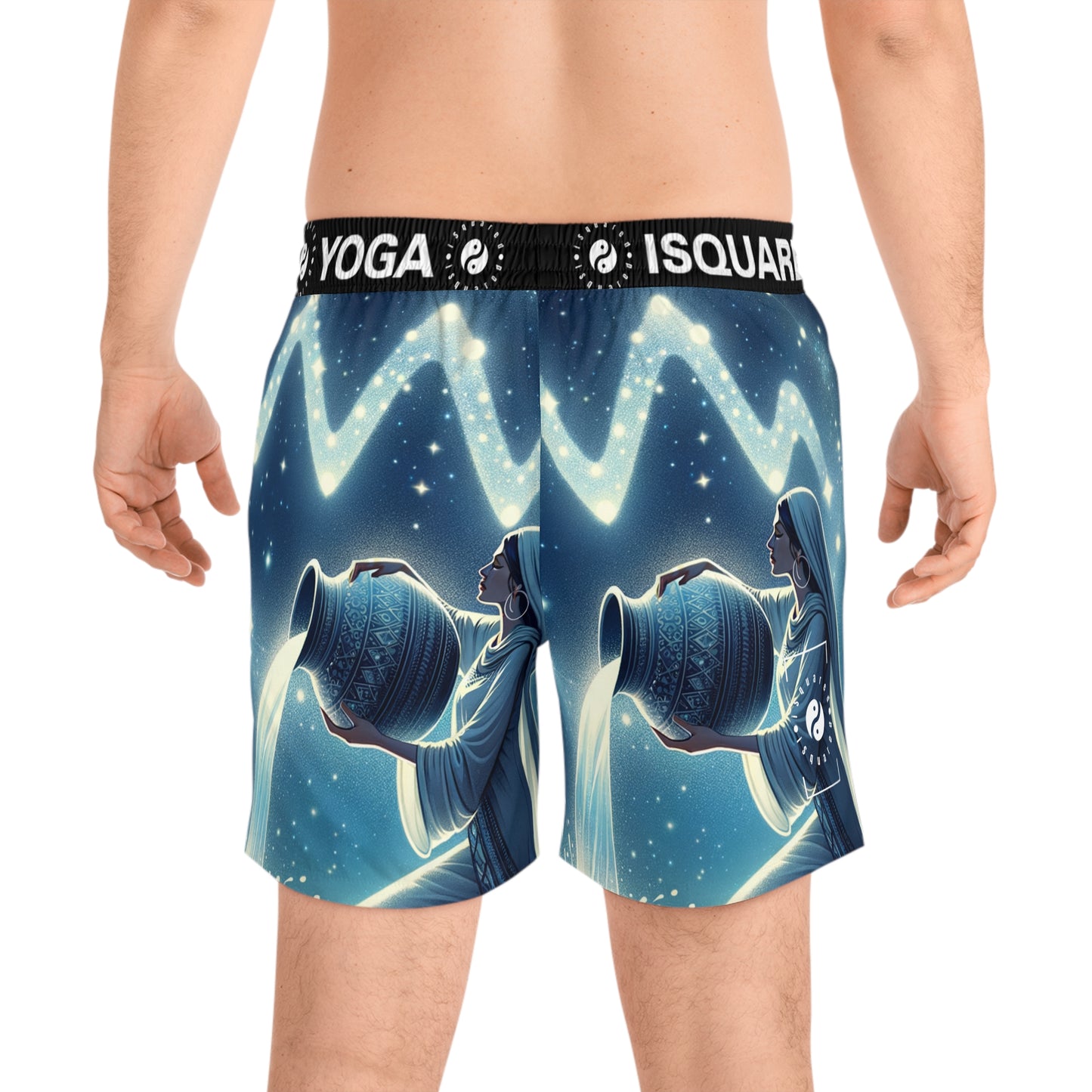 Aquarius Flow - Swim Shorts (Mid-Length) for Men