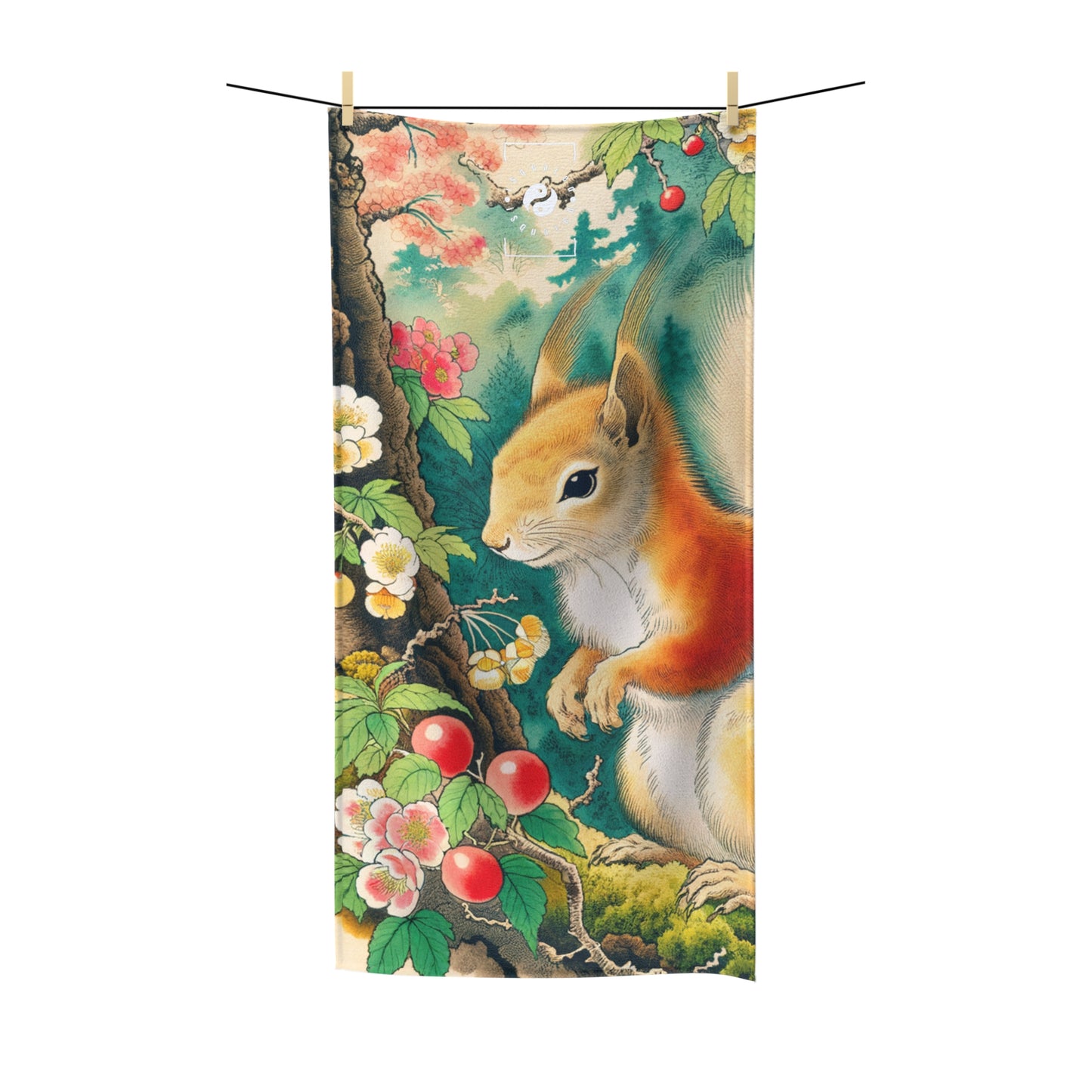 Squirrel's Serenity  - All Purpose Yoga Towel