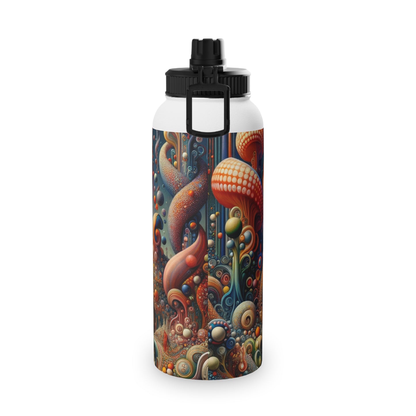 Kaleidoscopic Eden - Sports Water Bottle