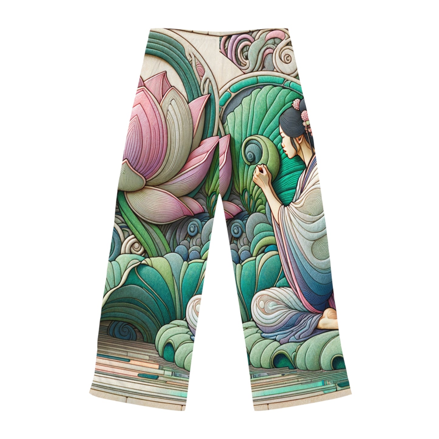 "Lotus Echo Serenity" - Women lounge pants