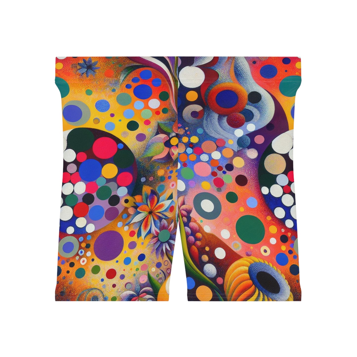 "Polka Petals in Yogic Surrealism: An Artistic Salute to Kusama and Kahlo" - Hot Yoga Short