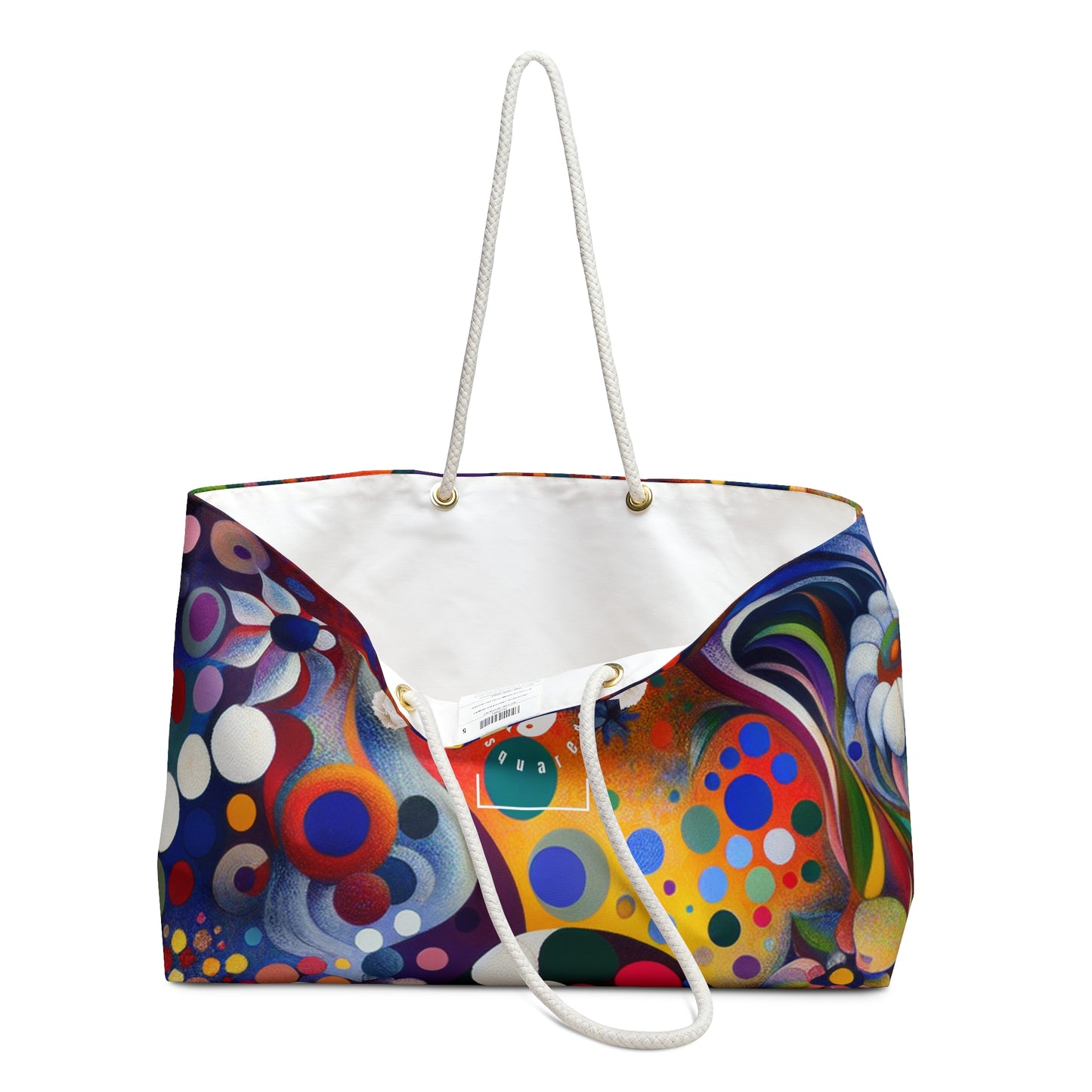 "Polka Petals in Yogic Surrealism: An Artistic Salute to Kusama and Kahlo" - Casual Yoga Bag