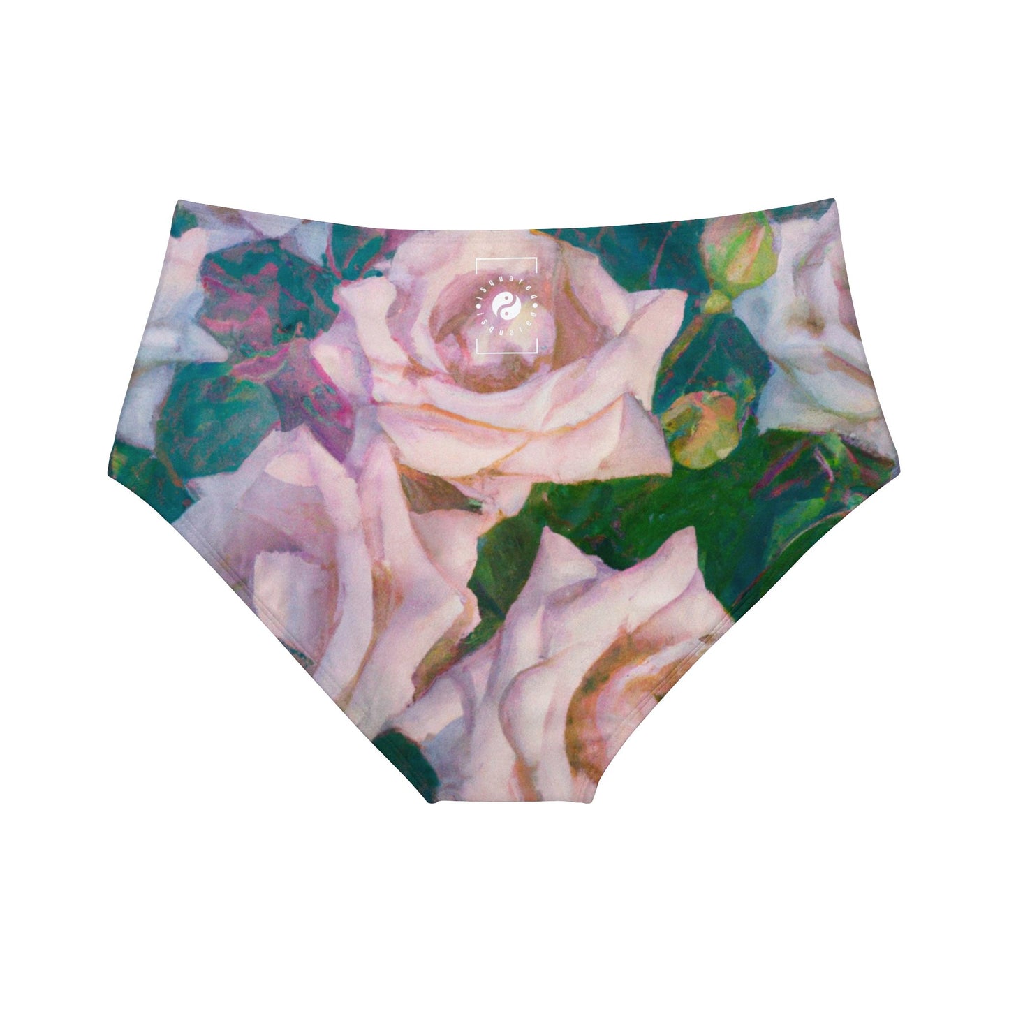 Cosmic Roses - High Waisted Bikini Bottom