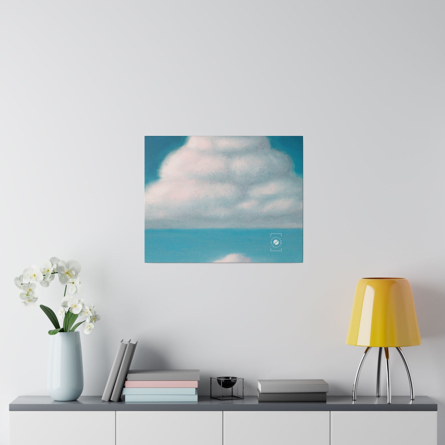 "Cloud Opera Serenity" - Art Print Canvas