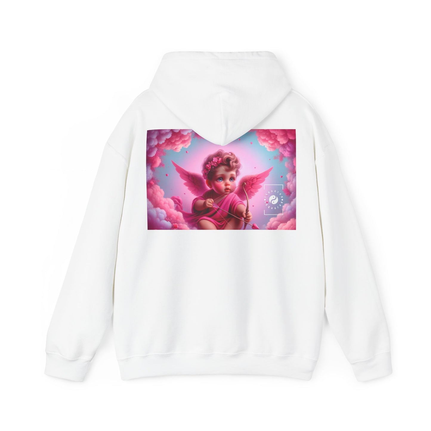 "Bold Blush: A Cupid's Love Affair" - Hoodie