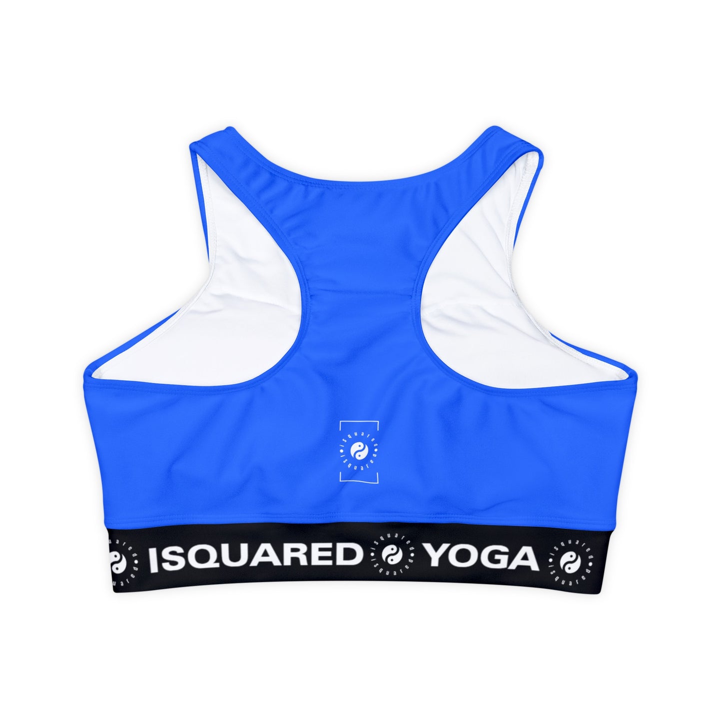 #2C75FF Bleu électrique - Soutien-gorge de sport doublé et rembourré