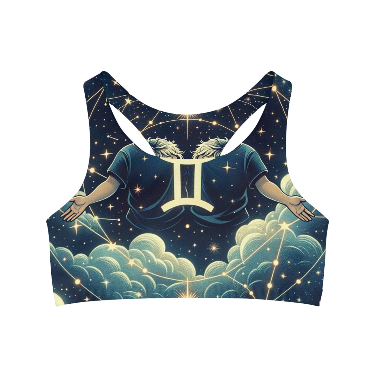 "Celestial Twinfinity" - Seamless Sports Bra