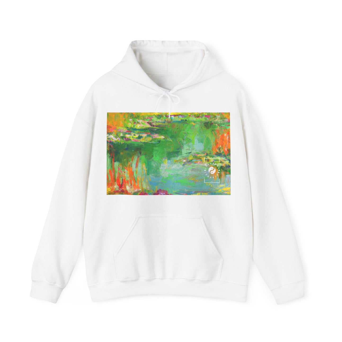 "Lily Aquarelle: Dusk Reflections" - Hoodie