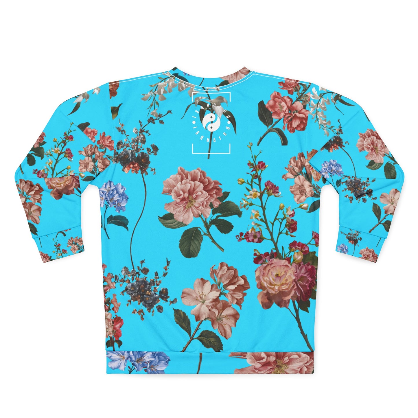 Botanicals on Azure - Unisex Sweatshirt