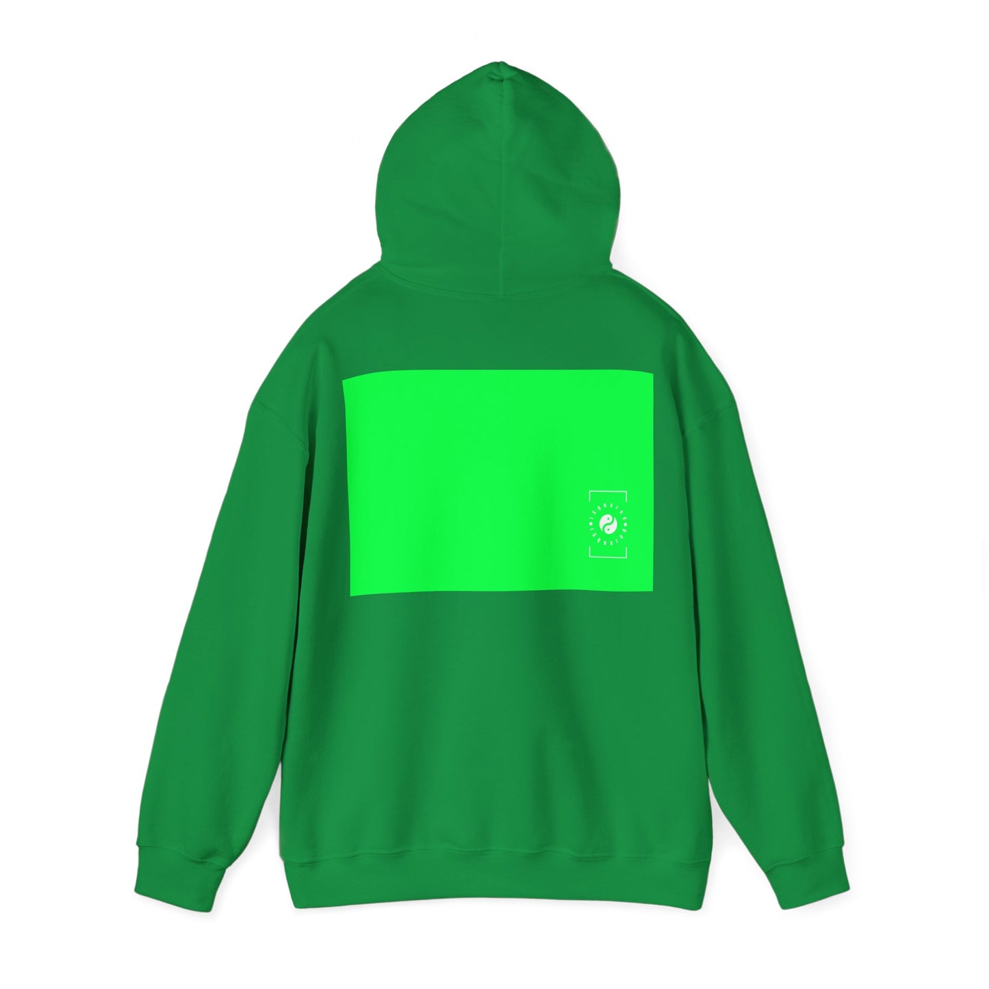 #0FFF50 Vert fluo - Sweat à capuche