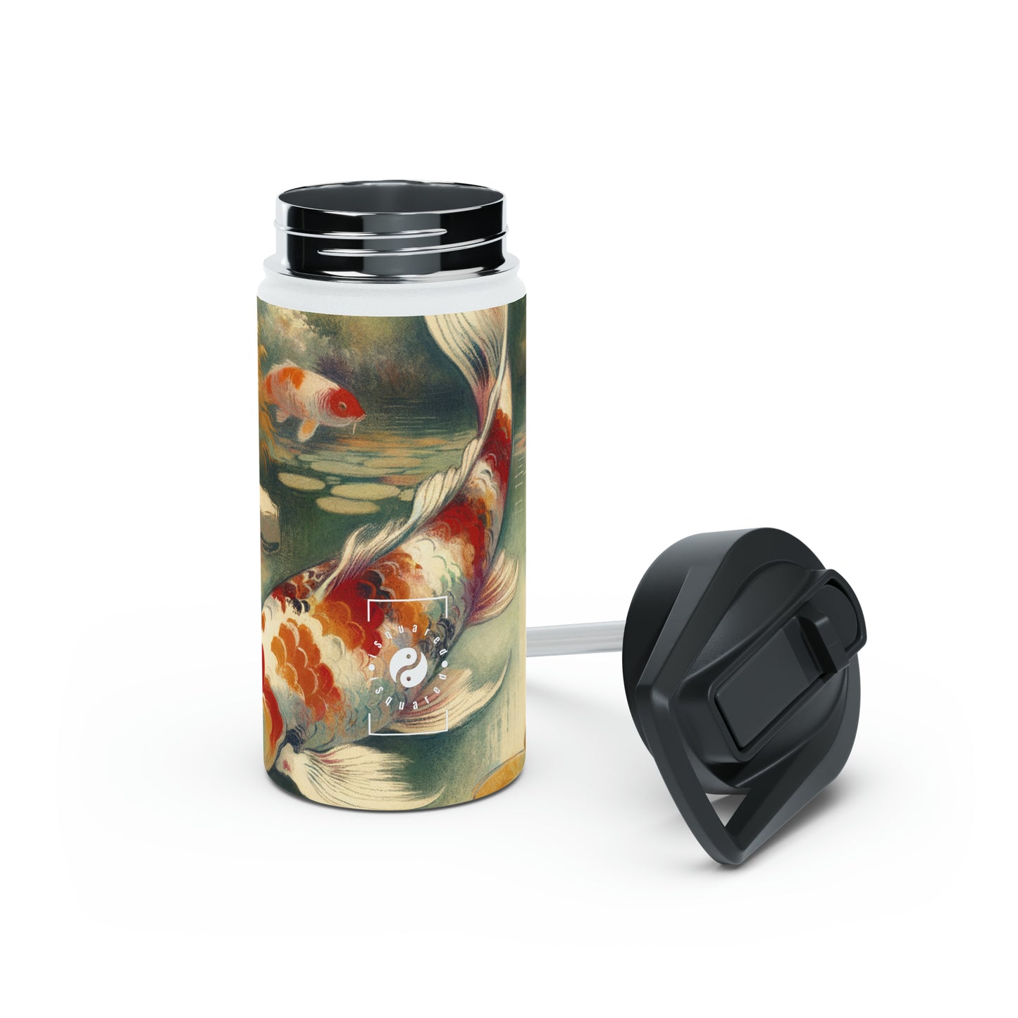 Koi Lily Pond - Water Bottle