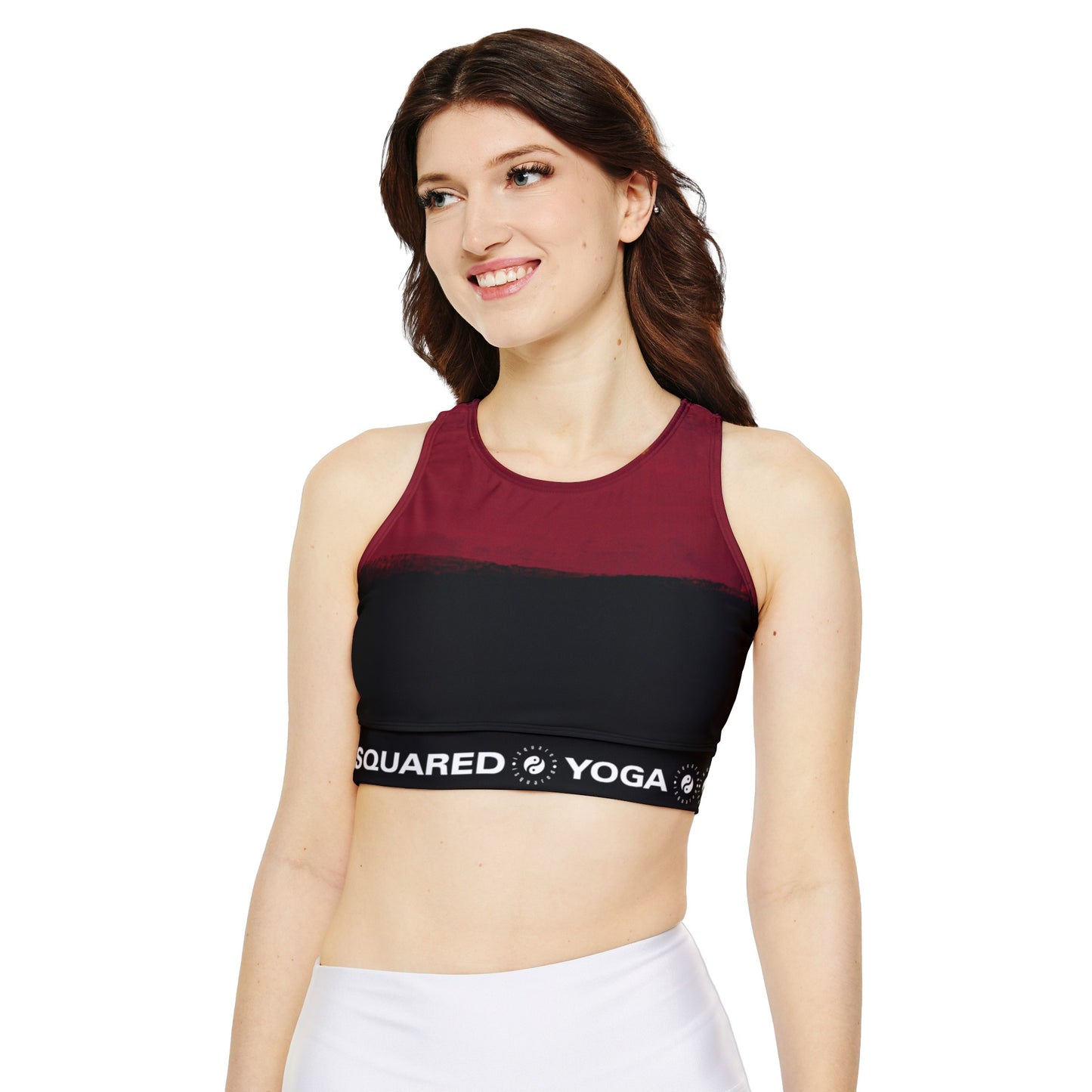 Nocturnal Vermillion - Lined & Padded Sports Bra