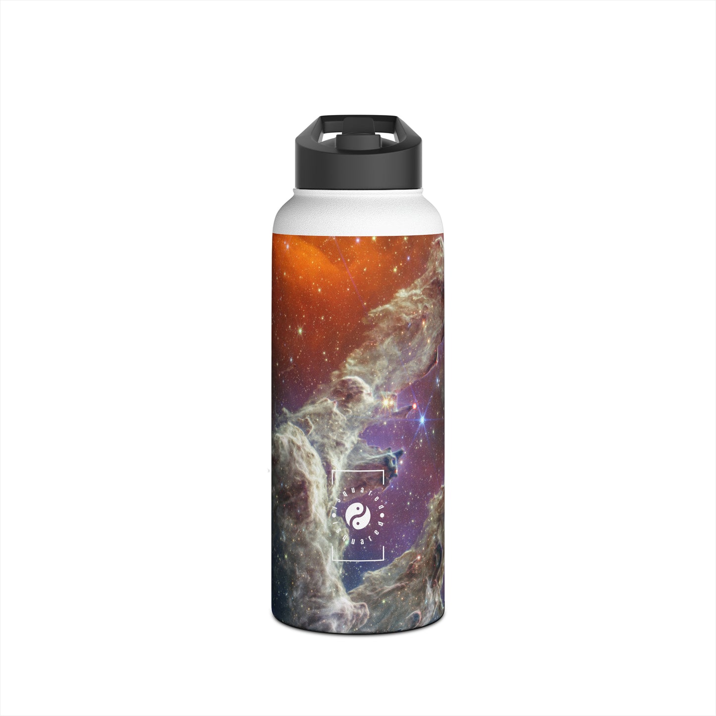 Pillars of Creation (NIRCam and MIRI Composite Image) - JWST Collection - Water Bottle