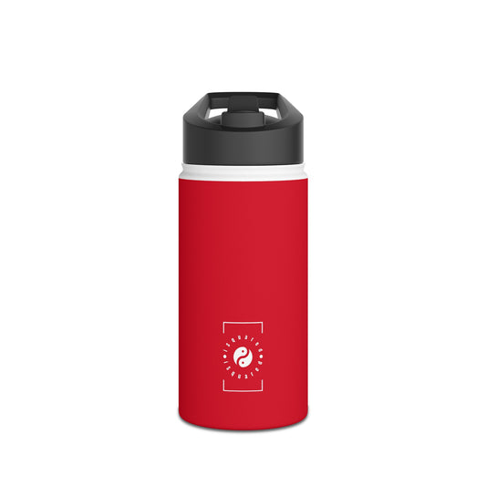 #D10927 Scarlet Red - Water Bottle