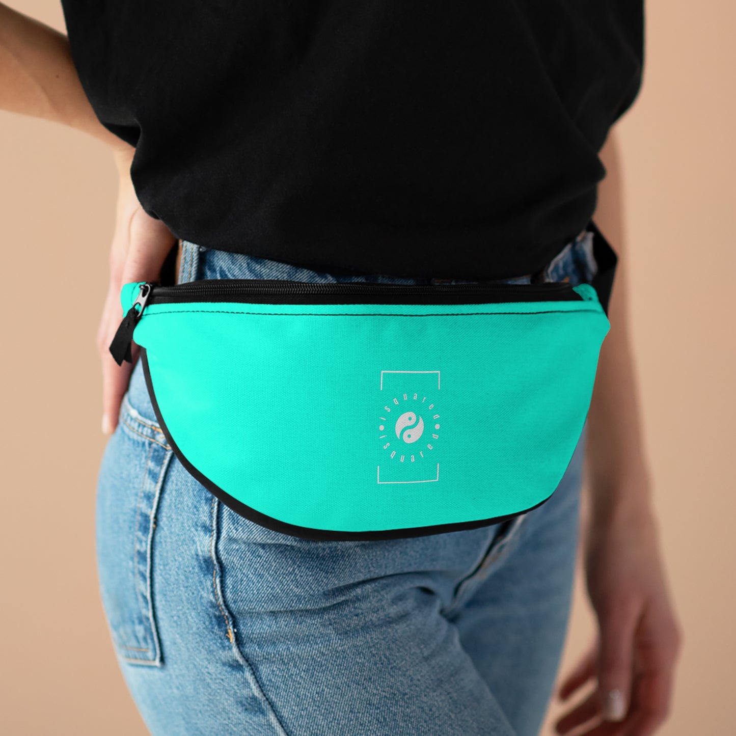Neon Teal #11ffe3 - Fanny Pack