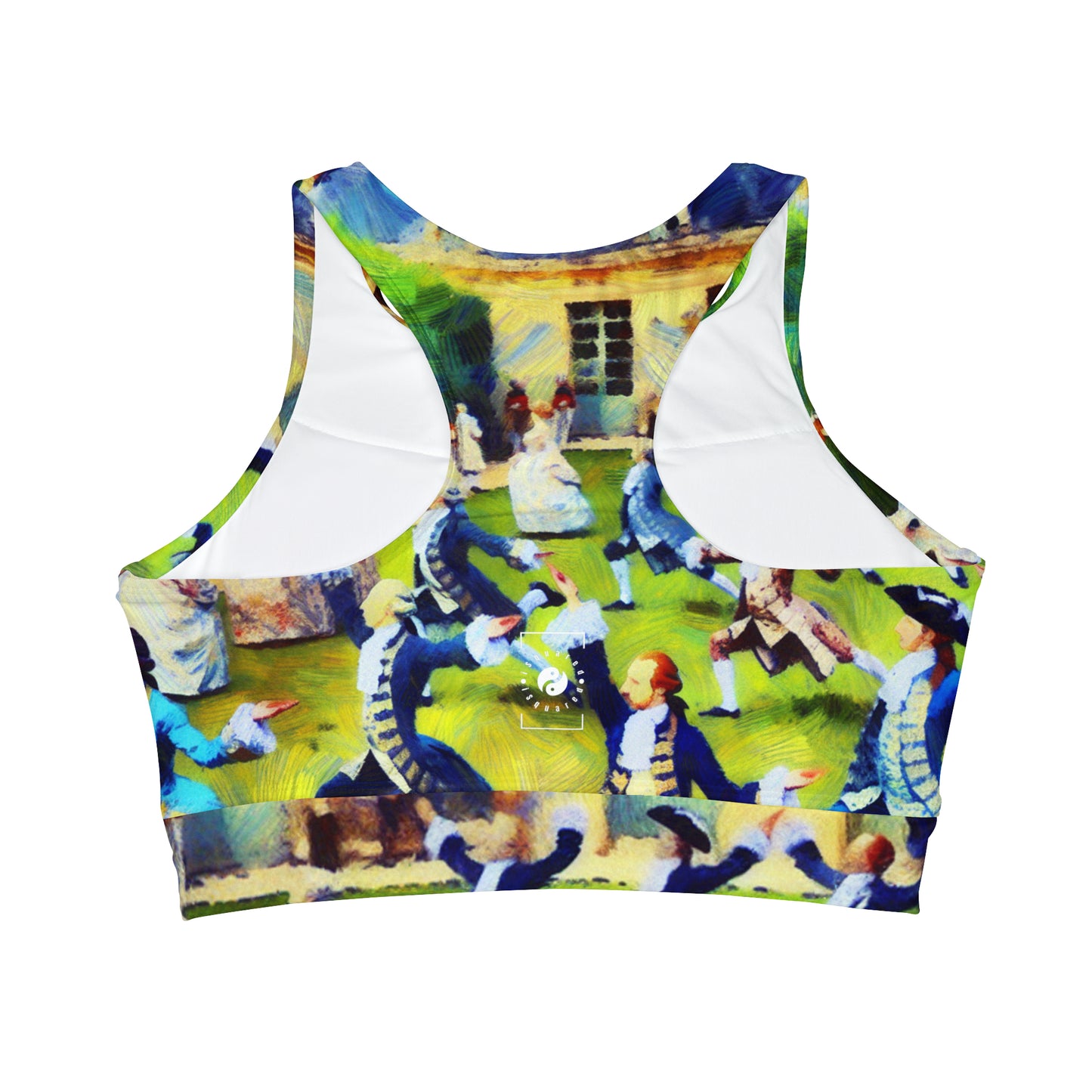 Versailles Vinyasa - High Neck Crop Top