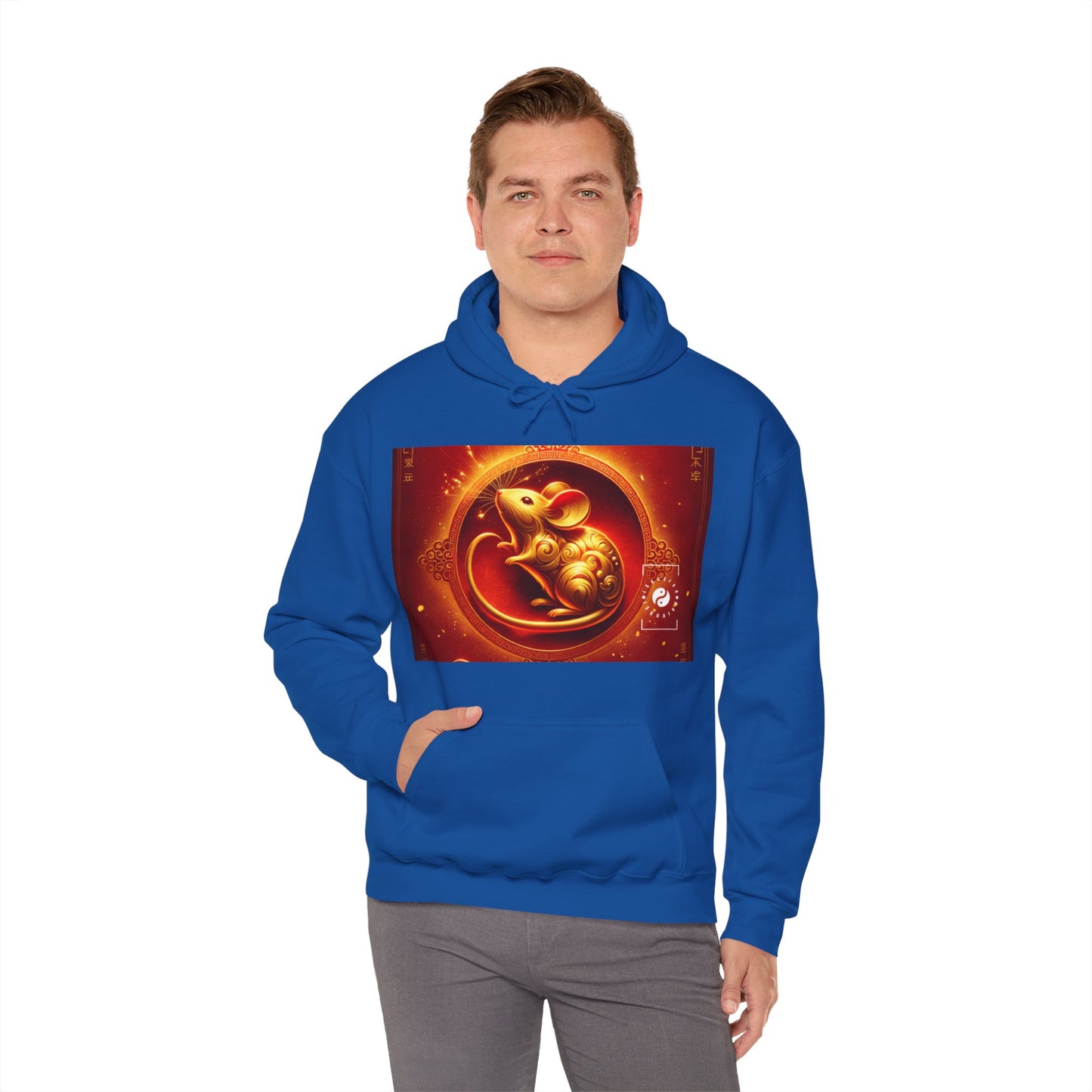 "Golden Emissary: A Lunar New Year's Tribute" - Hoodie