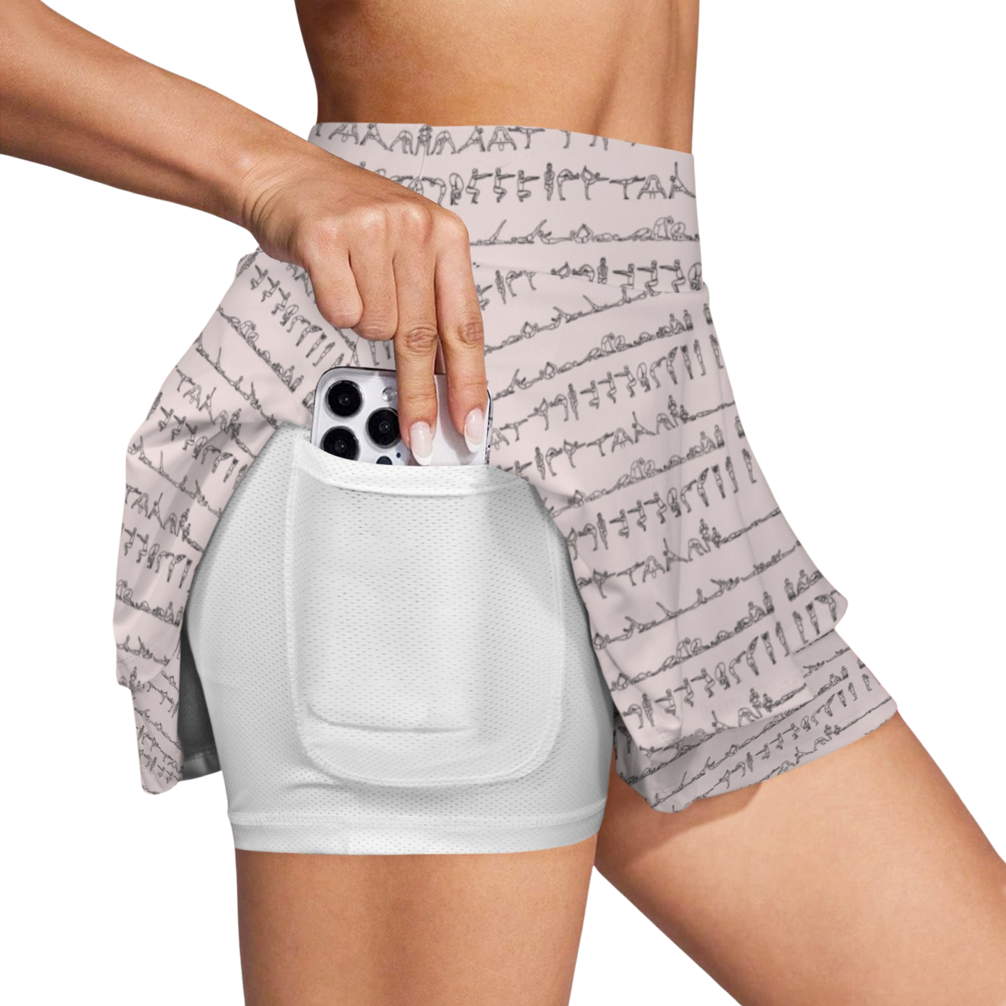 Bikram Pastel - iSquared Ruffle Skirt